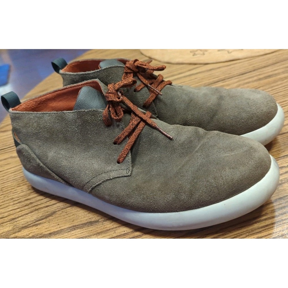CAMPER Pelotas Taupe Brown Suede Sneaker Ankle Boots Mens 11 EU 44